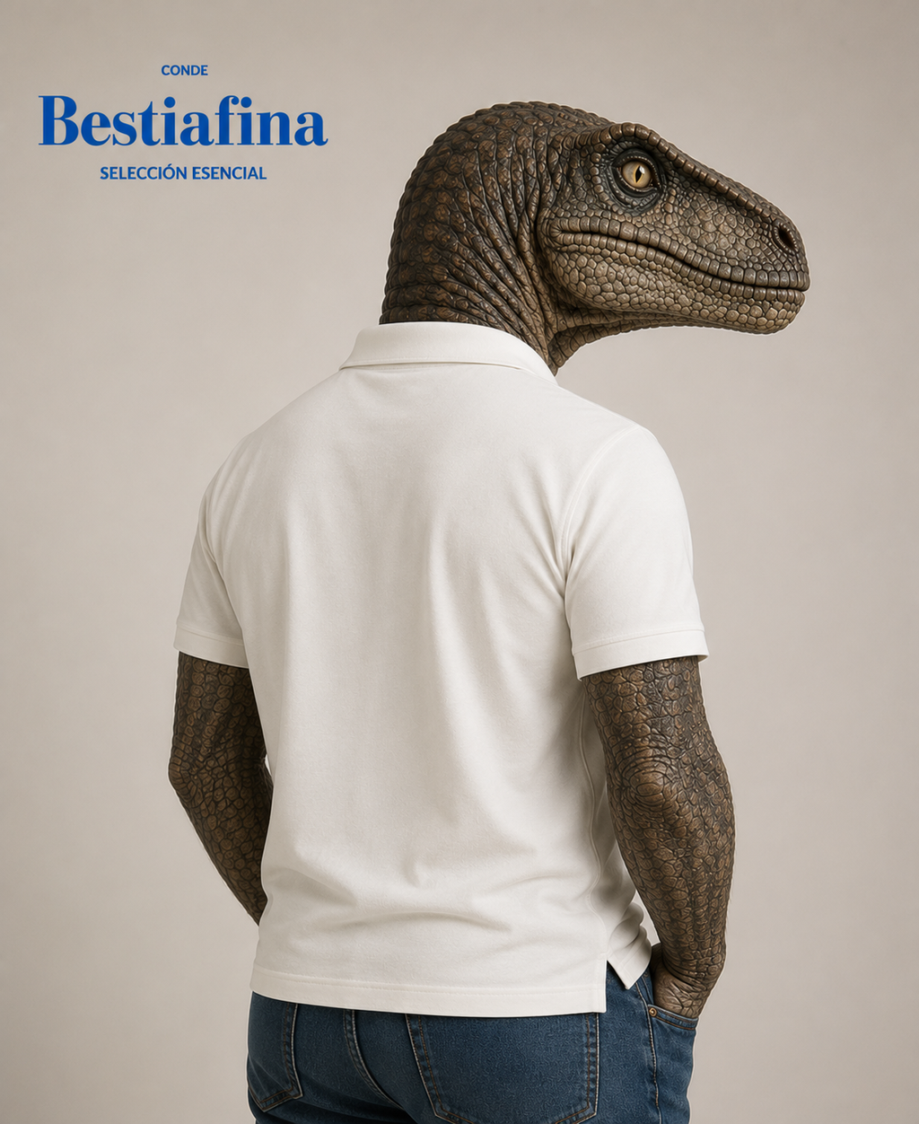 Polo Jersey Esencial Blanca