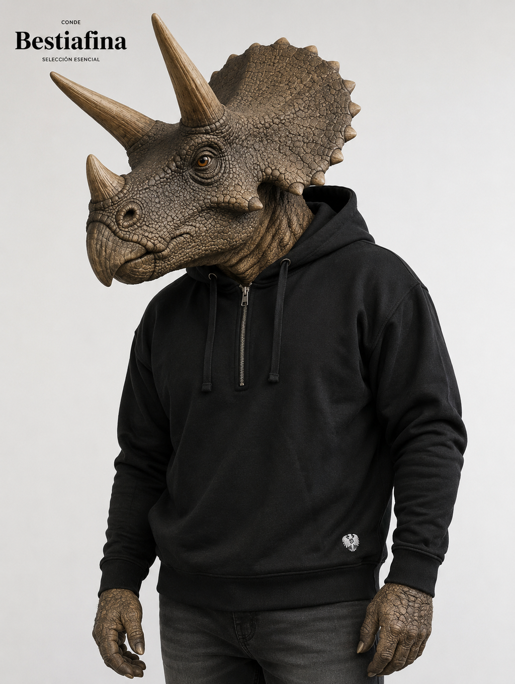 Hoodie Friza Zipper